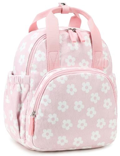 Bluboon Toddler Backpack for Girls Boys 2-4 Cute 12" Preschool Kindergarten Backpacks Kids Daycare Bags School Travel (Flower-Pink, Age 2-4 (12" H not Fit A4 Folder)) - color: Flower-pink, size: Age 2-4 (12" H not Fit A4 Folder)