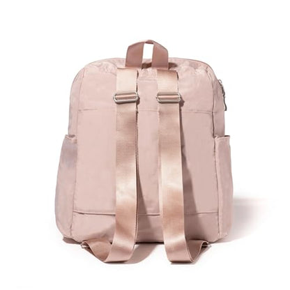 Baggallini Women's Carryall Packable Backpack, Ballet Pink - color: Ballet Pink