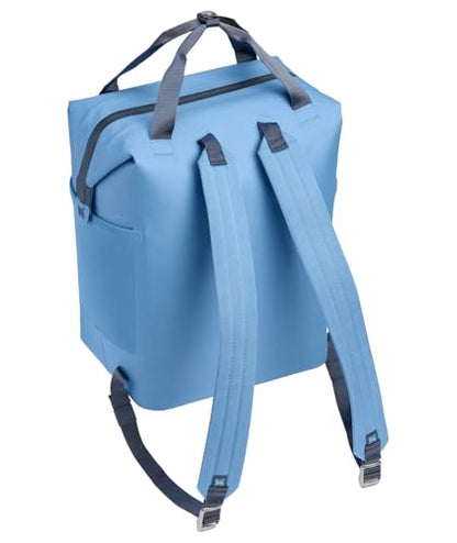 Stanley All Day Madeleine Mini Backpack Soft Cooler 14 Quarts | 20 Can Cooler with Handle and Shoulder Straps | Stays Cold for Hours | Insulated Travel Bag with Zipper | BPA-Free | Blue Sky - color: Blue Sky