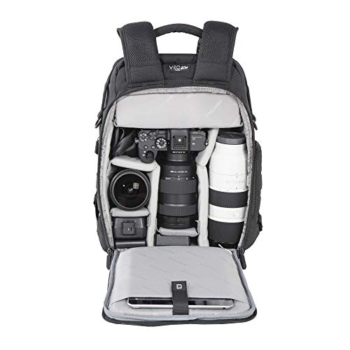 VANGUARD VEO Range T37M Backpack for Mirrorless Camera, Tactical Style – Navy - style: Veo Range T37m Nv
