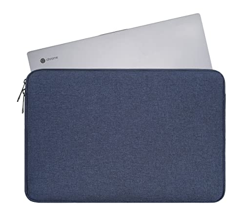 17 17.3 inch Laptop Sleeve Case for HP 17.3 inch Laptop/HP Envy 17 / Pavilion 17, Dell Inspiron 17, Lenovo Ideapad 17.3, ASUS Vivobook 17, 17-in Water-Resistant Computer Notebook Bag - color: Navy Blue