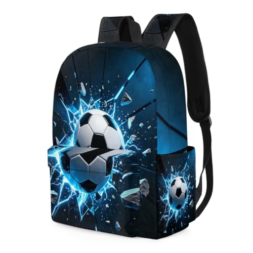 Sport Football Ball Kids Backpack for Boys Girls Soccer Sport Preschool Toddler Backpack Kindergarten Nursery Bookbag Travel Children Lightweight School Bag - color: Soccer