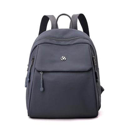 Backpack for Women Ladies Casual Daypack Light Weight Small Backpack Purses Daily Backpack Gray-purple - color: Gray-purple