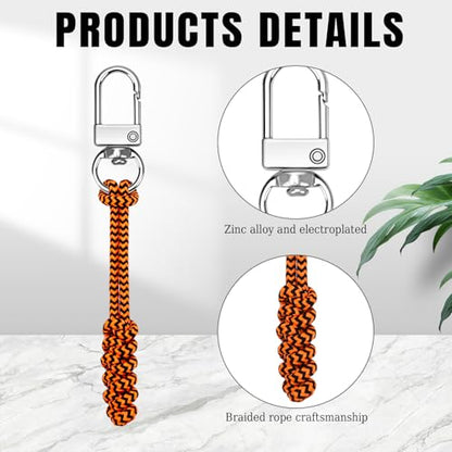 NOVWANG 8-Pack Silver Zipper Pulls Zippers Repair Tab Detachable Zipper Replacement Kit for Backpacks Purse Luggage Jackets Clothing Trousers Accessories - style: Silver