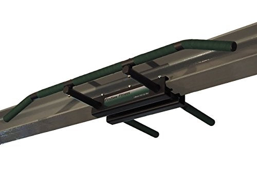 Firstlaw Fitness 600 LBS Weight Limit - I-Beam Pull Up Bar - Bent Bar - Grip Tape - color: Green