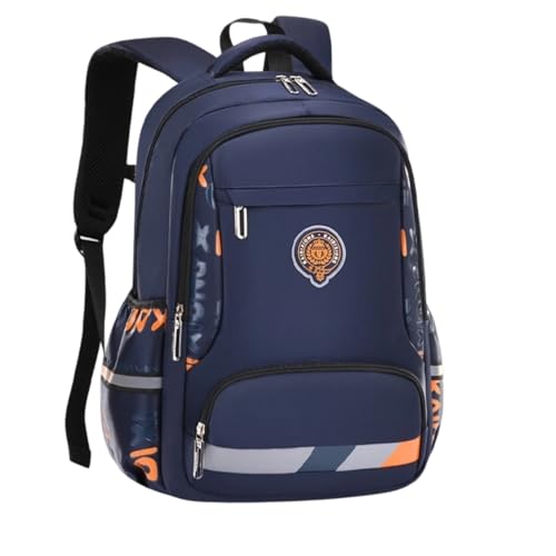 Stylish Lightweight Minimalist Backpack with Sporty Style, Durable Spacious Daily Daypack for New Term Gift (D-blue,Small) - color: D-blue, size: Small