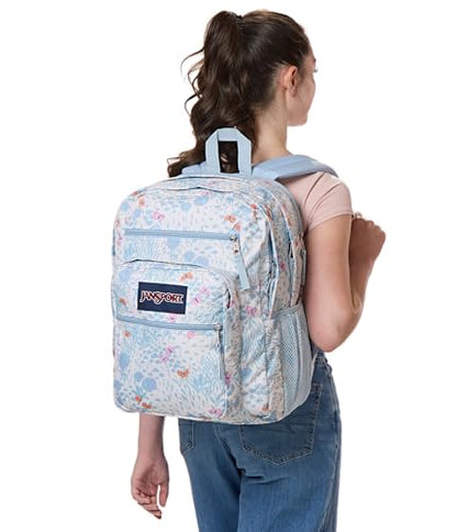 JanSport Laptop Backpack - Computer Bag with 2 Compartments, Ergonomic Shoulder Straps, 15” Laptop Sleeve, Haul Handle - Fluttering Fields - color: Fluttering Fields