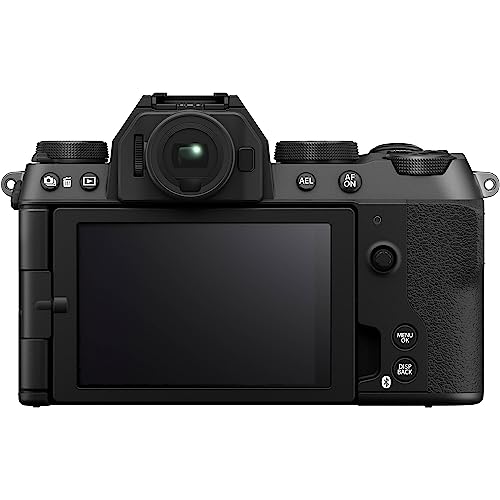 FUJIFILM X-S20 Mirrorless Camera with 15-45mm Lens + 64GB Memory Card + 4K Monitor + LED Light + Corel Photo & Video Editing Software + Backpack Bag + Tripod, Ideal Vlogging Camera Kit (16pc Bundle)