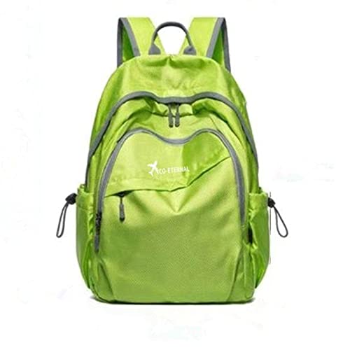 Geboldil Men's and women's waterproof backpack traveling backpack green3 - color: Green3