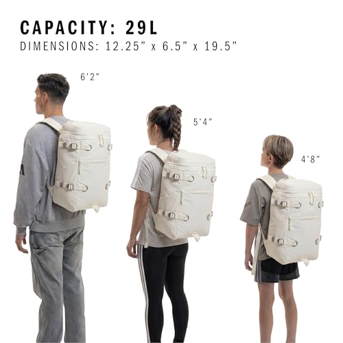 adidas Vista Sports Backpack – Utility Daypack for School, Gym and Travel, 29L - color: Cream White