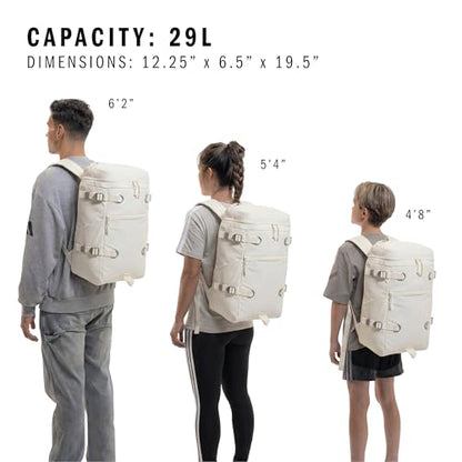 adidas Vista Sports Backpack – Utility Daypack for School, Gym and Travel, 29L - color: Cream White