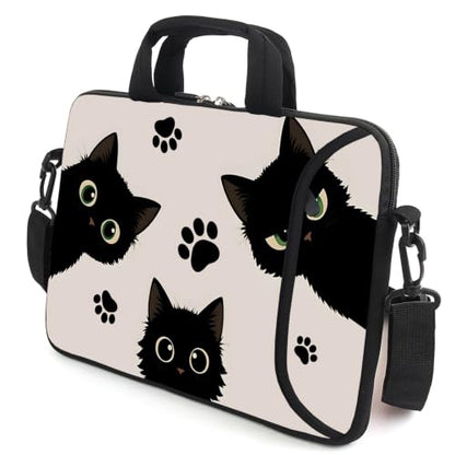 17" Shoulder Bag Adjustable shoulder strap Laptop sleeve Carrying case with mouse and power adapter storage bag (RYJD-17-8) - color: Ryjd-17-8