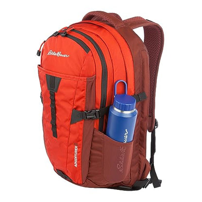 Eddie Bauer Adventurer Backpack with Organization Compartments and Hydration/Laptop Compatible Sleeve, Adventurer - Picante, 30L - color: Adventurer - Picante, size: 30L