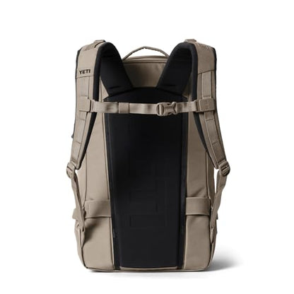 YETI Ranchero Backpack 27L, All-Day Utility Pack, Structured and Durable, Cape Dark Taupe - color: Cape Dark Taupe, size: 27L