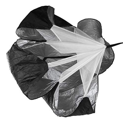 RiToEasysports Training Resistance Parachute, Adjustable Speed Resistance 515kg Lightweight Portable with Waist Belt for Runners Football Basketball Track and Field Athletes