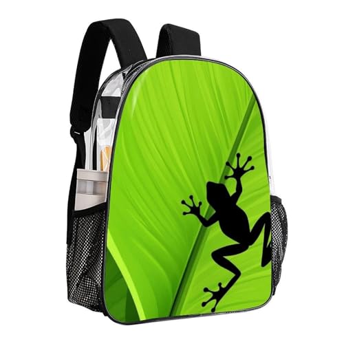 Daypack Lightweight Multipurpose Anti-Theft Green Leaf Frog Shoulder Bag Large Capacity Laptop Book Bag Rucksack With Adjustable Shoulder Straps - color: Pattern 207