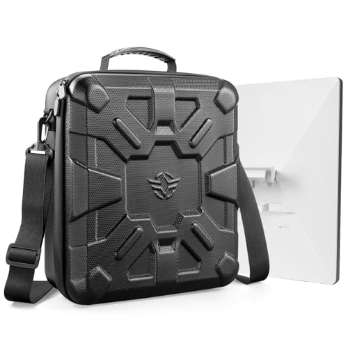 WINDCHASER Ultralight Portable Storage Bag Case for Starlink Mini | EVA Bag Black Case for Starlink Mini Dish Accessories Kit, Shockproof, Waterproof, Dual Carry Options, Ideal for Travel