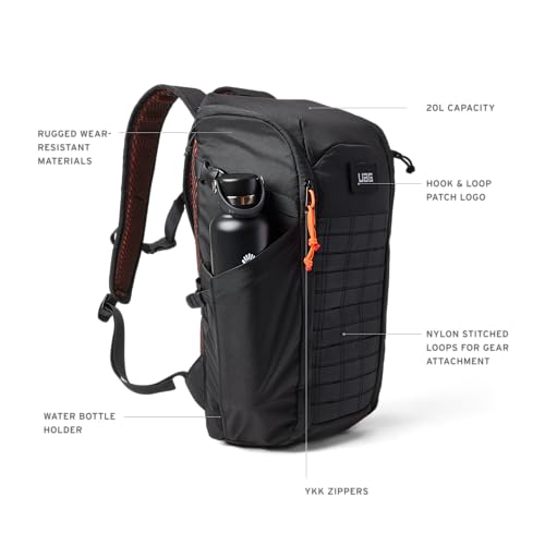 URBAR ARMOR GEAR UAG 20-Liter Laptop Backpack - Lightweight Travel Carry-on Luggage Daypack Fits up to 16" Laptop, Civilian Midnight Camo - color: Civilian - Midnight Camo, size: 20-Liter