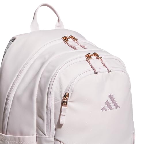 adidas Amplifier Backpack for Laptop, School and Gym, 28L, Distilled Pink/Dual Lilac Purple/Regular, OSFA - color: Distilled Pink/Dual Lilac Purple/Regular