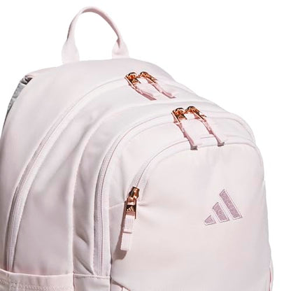 adidas Amplifier Backpack for Laptop, School and Gym, 28L, Distilled Pink/Dual Lilac Purple/Regular, OSFA - color: Distilled Pink/Dual Lilac Purple/Regular