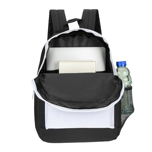 AEROPOSTALE Fieldtrip Unisex Backpack - AE Mens and Womens Bag for Everyday Use - Black/White - color: Black White