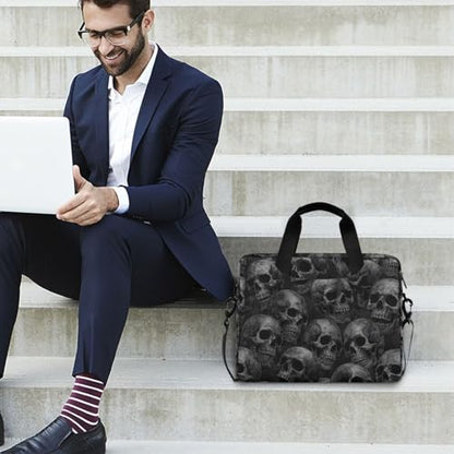 JIPONI Laptop Bag For Women Men, 15.6 16 IN Tote Work bags, Briefcase Messenger Computer Case 01 - color: Multi 6