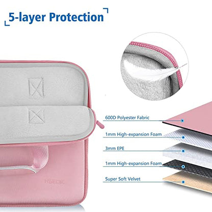 Hseok Laptop Sleeve 14 inch Case with Small Case, Compatible with MacBook Neo 14, MacBook Pro 14 M5/M4/M3/M2/M1, XPS 14 and Most 14 inch Notebooks, Neoprene Computer Handbag,P01K01 - color: P01k01, size: 14"