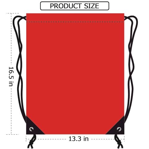 Drawstring Backpack 6PCS Bulk String Backpack Drawstring Bags Sport Gym Cinch Bag Nylon String Bag for Women Men (6PCS) - color: 6pcs