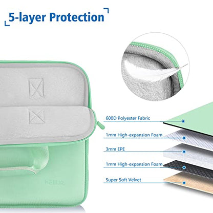 11.6 12.9 13 inch Elastic Laptop Sleeve with Small Case Compatible with 13 inch MacBook Neo Air Pro M5/M4/M3/M2/M1, iPad 13 12.9, XPS 13 and Most 11.6 12.9 13 inch Notebooks Tablets,G02R01 - color: G02r01, size: 11.6"-13"