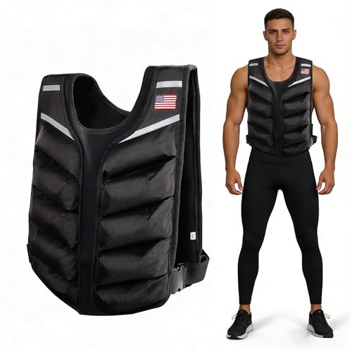 Weighted Vest for Men & Women Heavy Body Weight Vest for Home Workouts, Cardio & Strength Training