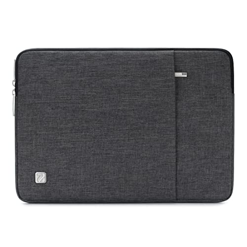 NIDOO 10 Inch Tablet Sleeve Laptop Sleeve Case Cover Portable Pouch Bag for 11" iPad Pro M4 M2/ 11" iPad Air 2024/10.2" iPad 7 8 9 10/10.9" iPad Air 5th Gen/ 10.5" Surface Go 3 2/11" Samsung Galaxy - color: Dark Grey, size: 10.1 Inch