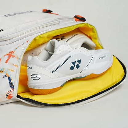 YONEX Badminton Racquet Backpack ADP1 0712|Ergonomic Straps|Hand Carry||Accessories Compartment|Racquet Compartment |Laptop& Main Compartment |Larger Bottle Pocket,