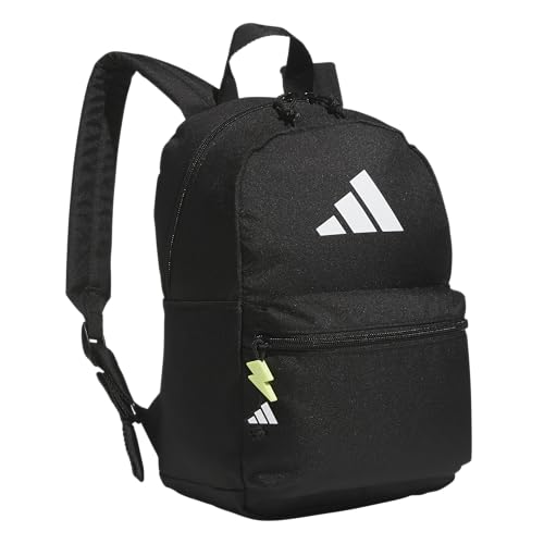 adidas Kids Gotta-Have-It Mini Backpack – School Bag for Girls and Boys, 10L, Black, OSFA - color: Black