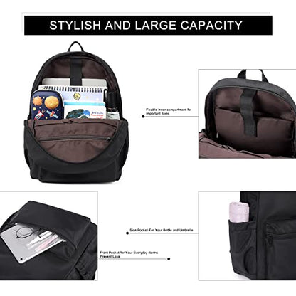 CLUCI Kids Backpack for Girls Boys Bookbags Preschool Backpack Toddler Daycare School Bag Elementary Kindergarten Black - color: 2-0 Black