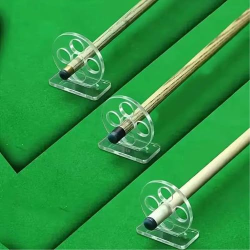 Portables Cue Stick Practice Tool Features Durability Acrylic Strokes Trainer for Home Club Use Precisions Alignment Trainer
