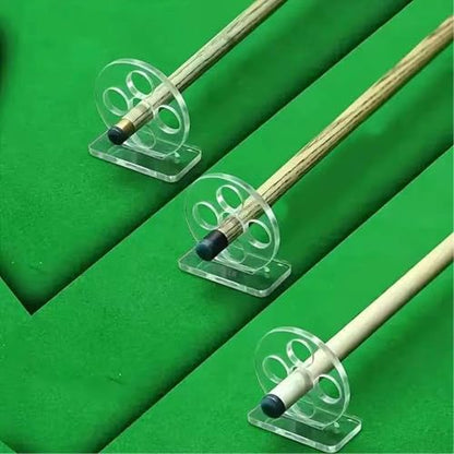 Portables Cue Stick Practice Tool Features Durability Acrylic Strokes Trainer for Home Club Use Precisions Alignment Trainer