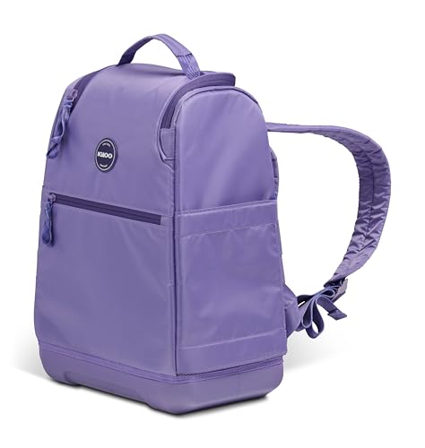 Igloo Tag Along 12-Can Satchel Cooler | Insulated Cooler Bag with Sturdy EVA Base - color: Dusted Grape, style: Backpack 30-Can
