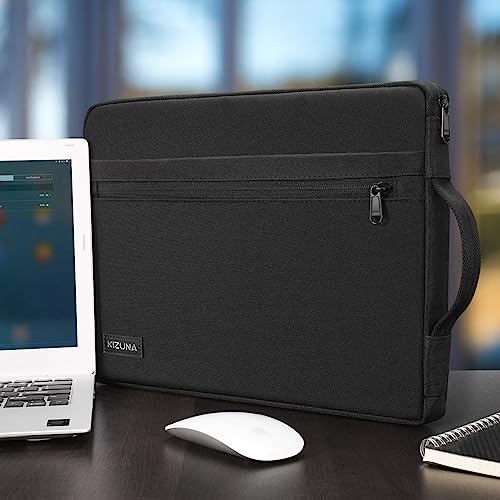 KIZUNA Laptop Tablet Sleeve 10 Inch Water-Resistant Computer Case Hand Bag for 9.7"- 11" iPad Pro/10.2 iPad/10.9 iPad/10.5" Samsung Galaxy Tab/10.5" Surface Go 3/10.1" Lenovo Smart,Black - color: Black, size: 9.7-10.5 Inch / 11" iPad Pro 2020