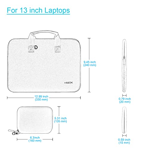 11.6 12.9 13 inch Elastic Laptop Sleeve with Small Case Compatible with 13 inch MacBook Neo Air Pro M5/M4/M3/M2/M1, iPad 13 12.9, XPS 13 and Most 11.6 12.9 13 inch Notebooks Tablets,B01K02 - color: B01k02, size: 11.6"-13"