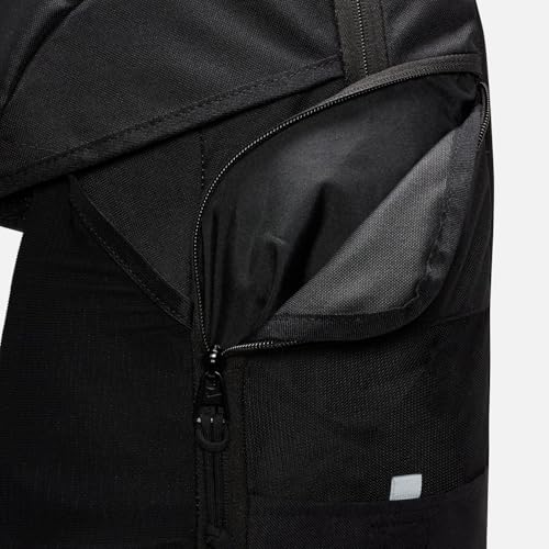 Phenom Elite All-Purpose Sports Backpack – Water-Resistant Athletic Bag with Rain Fly, Helmet & Gear Compartment, Laptop Sleeve, and Side Water Bottle Holders | Black