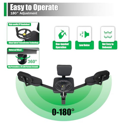 Leg Stretcher, MMA Stretching Machine, Fitness Split Training Martial Arts Gear, Heavy Duty Leg Stretch Machine, Improving Leg Flexibility, Steel Frame Split Machine for Home Gym