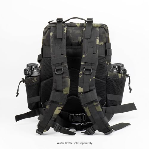 SAHARA - Raider Series Travel Bag & Laptop Backpack for Laptops up to 17.3-inch, Black Camo, (LT00091) - color: Black Camo