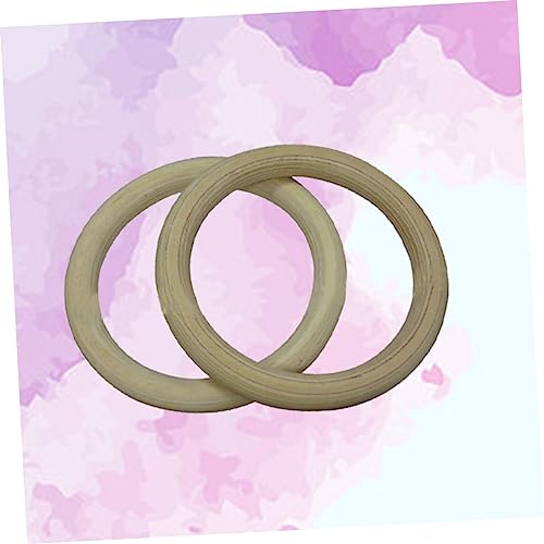 Solid Gymnastic Rings for Home Workout Ring Full Body Strength and Training
