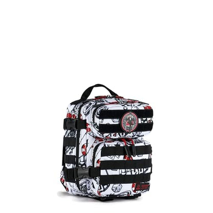 WOLFpak 9L Mini Tactical Backpack (High Stakes) | Compact, Small Everyday Carry Bag for Gym, School, Travel | Durable, Water-Resistant Daypack with Molle System and Patch Panel - color: High Stakes