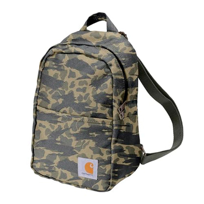 Carhartt Classic Mini Backpack, Durable, Water-Resistant Backpack with Adjustable Shoulder Straps, Blind Duck Camo - color: Blind Duck Camo