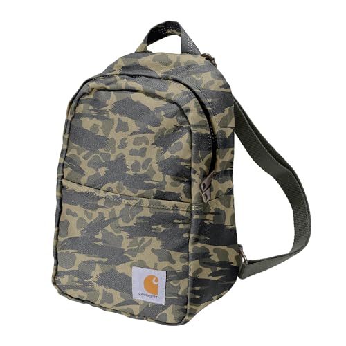 Carhartt Classic Mini Backpack, Durable, Water-Resistant Backpack with Adjustable Shoulder Straps, Blind Duck Camo - color: Blind Duck Camo