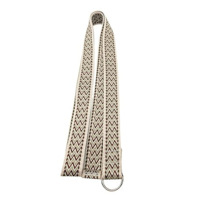 harayaa Yoga Strap Pilates Exercise Band Assisted Stretching Strap Resistance Band Polyester Material Suitable for Home Fitness Gym Workout - color: Khaki