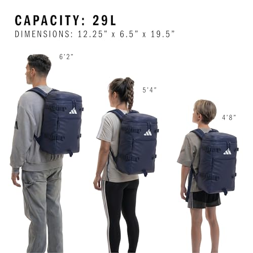 adidas Vista Sports Backpack – Utility Daypack for School, Gym and Travel, 29L - color: Team Navy Blue 2