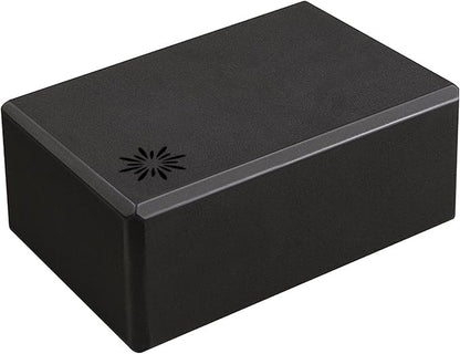 4" Yoga Block, 10 Pack Bulk EVA Foam Yoga Blocks, Firm and Supportive Yoga Brick, Balance Foam for Stretching, Pilates, and Workout, 4" x 6" x 9" - color: Black