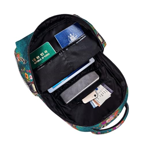 Laptop Daypack Floral Donkey Animals, Lightweight Commuter Backpack with Inner Pocket for Work, Travel and Gym - color: Pattern (746)